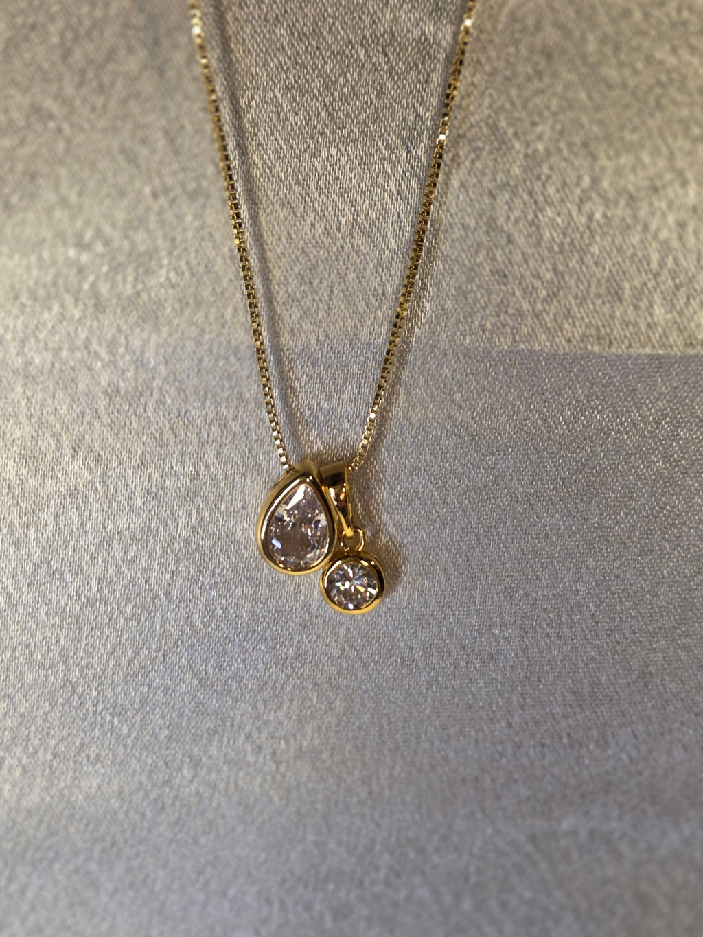 "Two Different" Gold Filled Necklace