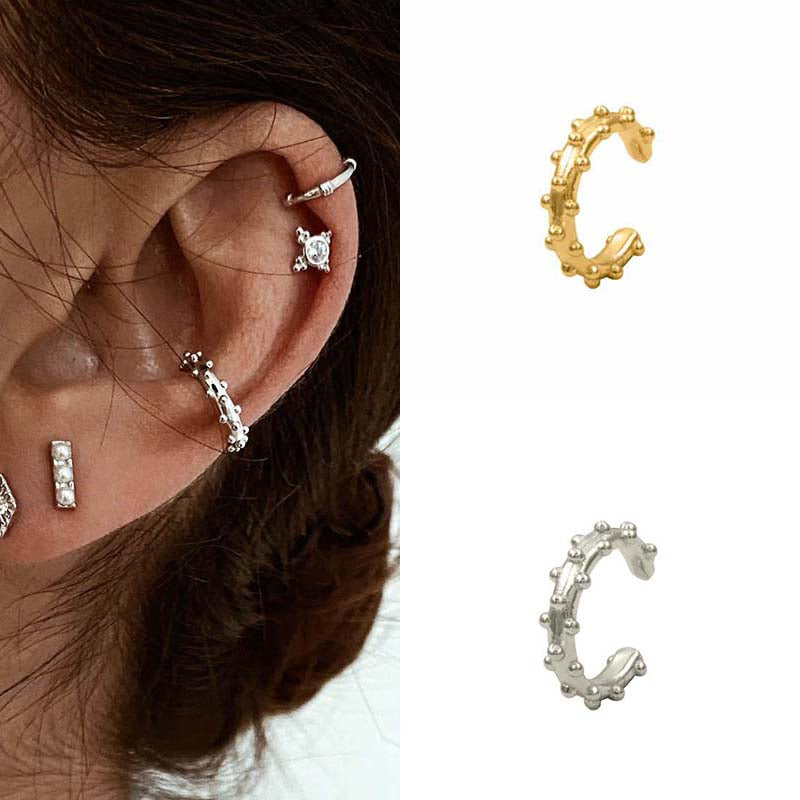 Gold Filled Dotted Ear Cuff