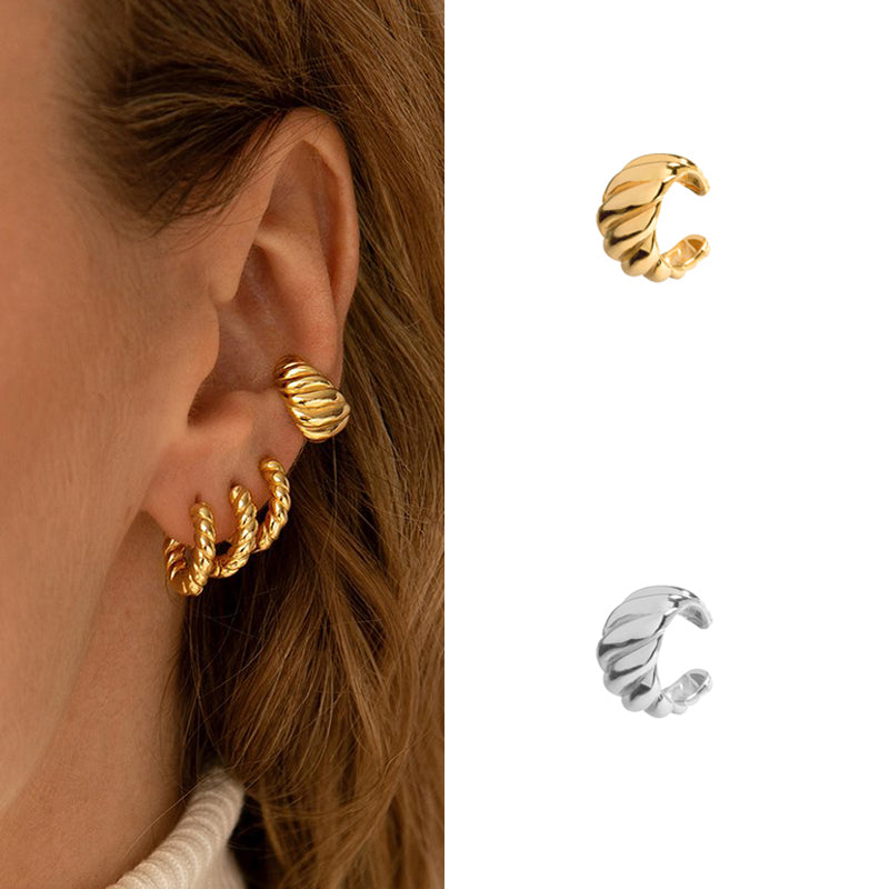 Gold Filled Croissant Ear Cuff
